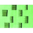 thumbnail image 1 of Ahgly Company Indoor Rectangle Solid Green Modern Area Rugs, 8' x 10', 1 of 4