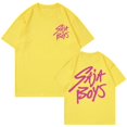 thumbnail image 1 of Pop cazadora para niña Demo-n Hunters Graphic Round-Neck Short Sleeve T Shirt For Kids Youth Fashion Tee With Cartoon Print Design Soft Blend Top For Children （Yellow）, 1 of 3