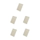 thumbnail image 2 of sweethay Cubierta de cavidad de trémolo de 6 agujeros de plástico resistente al desgaste placa trasera impermeable golpeador de guitarra Type2 NO2, 2 of 6