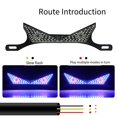 thumbnail image 4 of Motorcycle LED Devil Eye License Plate Screw Lamp Decorative Waterproof RGB, 4 of 10