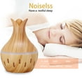 thumbnail image 1 of 300ml LED Oil Diffuser Humidifier Aromatherapy Wood Grain Vase Aroma, 1 of 5