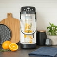 thumbnail image 2 of Spärkel Beverage System | NO CO2 CANISTER NEEDED | Natural Ingredient Sparkling Water Maker | Carbonator Water Machine with New No-Leak Seal | Soda Streaming Machine | 5 Carbonation Levels - Black, 2 of 4