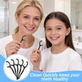 thumbnail image 3 of 1500-piece large capacity dental floss sticks, adult dental floss sticks, travel packaged toothpicks, for home, travel, braces, sensitive teeth dental floss sticks, 3 of 4