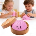 thumbnail image 2 of 2026 New Mystery Dumpling- Super Soft Giant Dumplingwith Steamer Box - Large Stress Relief s Dumplings for Everyone Anxiety Relief, 2 of 5