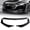 Painted Black, variant on For 2019-2026 Mazda 3 Mazda3 Matt Black Front Bumper Body Kit Spoiler Lip 3pcs