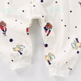 thumbnail image 4 of Gubotare Baby Clothes Girl Newborn Infant Baby Girl Romper Ruffle Long Sleeve Plaid Jumpsuit Cute One Piece Outfit Fall Winter Clothes 0 3 6 9 12 18 Months (White,3-6 Months), 4 of 4