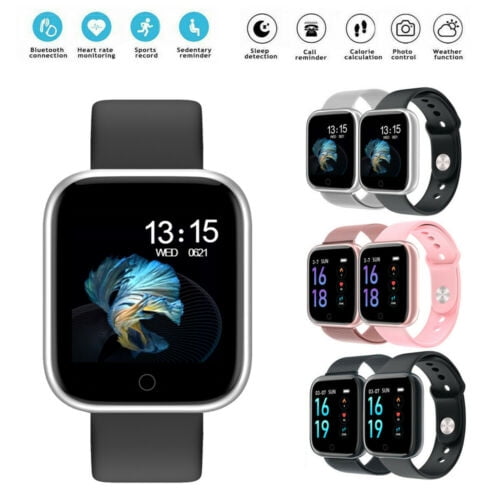 Fashion T80 Smart Watch Women Men Sports Waterproof Bracelet Walmart
