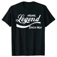 thumbnail image 1 of Camiseta divertida del 59.º aniversario, leyendas vintage nacidas en 1965, camisetas de 59 años, estilo veraniego, algodón gráfico, idea de regalo de cumpleaños para hombre, 1 of 6