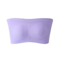 thumbnail image 2 of LEEYNEER Lace Bralette Women‘s Stretch Strapless Bra Summer Bandeau Bra Plus Size Strapless Bra Comfort Wireless Bra, 2 of 5