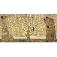 thumbnail image 2 of Klimt, Gustav 32x18 White Modern Wood Framed Museum Art Print Titled - The Tree of Life, 2 of 4