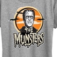 thumbnail image 3 of The Munsters - Munsters Logo Herman - Women's Short Sleeve Graphic Tee, 3 of 5