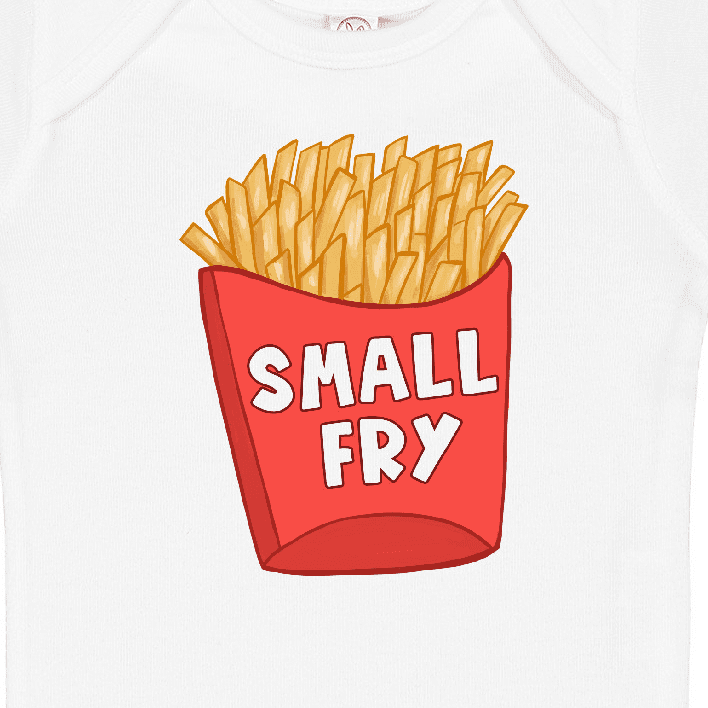 Inktastic Small Fry Boys or Girls Baby Bodysuit