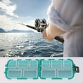 thumbnail image 4 of Mosiee Boîte de Rangement pour Hameçons 10 Compartiments, Boîte de Rangement pour Outils de Pêche, Accessoires de Rangement Étanches, 4 of 9