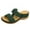 Green, variant on Utoimkio Platform Sandals for Women Summer Summer Ladies Open-toe Flower Embroidered Sandals