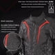 thumbnail image 5 of LS2 SEPANG MJ145 chaqueta de motocicleta Otoño Invierno impermeable chaqueta de Moto cálida hombres mujeres CE Anti-caída chaqueta de montar de Motocross, 5 of 5