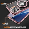 thumbnail image 7 of Dteck for iPhone 16 Pro Case, Compatible with MagSafe, Anti-Yellowing Military-Grade Protection Shockproof Slim Magnetic Phone Sleeve for iPhone 16 Pro,Pink, 7 of 7
