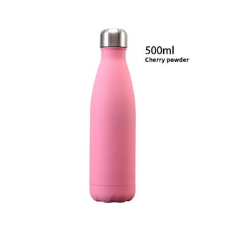 Stainless Steel Water Bottle – 12 oz Vacuum Insulated Double Wall with  Screw Lid/Leak Proof Thermal Travel Sports Flask Coffee Canteen - 12 oz,  Metal