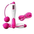 thumbnail image 2 of Cuerda de saltar con conteo electrónico para fitness en interiores y exteriores., 2 of 4