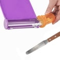 thumbnail image 6 of Right Hand Pill Counting Tray with Spatula (Purple - Wood Handle), 6 of 6
