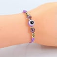 thumbnail image 5 of K-KED 2Pcs Resin Demon's Eye Crystal Boy Girl Lucky Hand Rope Adjusted Weave Bracelets-9-2PCS, 5 of 9