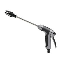 Hxlamzoo High-Pressure Car Wash Water Gun with Foam Sprayer - 33cm Leak-Proof Metal Nozzle, 20m Spray Distance for Vehicle & Garden Cleaning