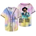 thumbnail image 1 of Luis R Conriquez Trakas HDSPM Tour Chaqueta de béisbol Camiseta Verano Unisex Camisetas de manga corta con cuello en V,Style 9,XXL, 1 of 6
