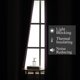 thumbnail image 3 of Cortinas Estelar Textiler 107x160 cm Degradado Negro con Efecto Blackout, 3 of 9