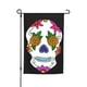 thumbnail image 1 of Bandera de jardín con calaveras de azúcar de México, 30 x 45 cm, doble cara, para exteriores, decoración de interiores de granja, 1 of 5