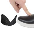 thumbnail image 4 of 2 uds Protector de cabeza de zapato zapatillas de deporte tapas de los dedos del pie soporte camilla (negro L) Tmvgtek cuidado belleza, 4 of 7