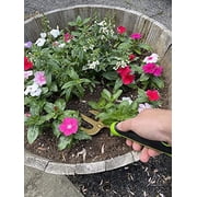 Garden Guru Titanium Hand Weeder Fork Tool – Rust Resistant – Ergonomic Handle – Great for Planting, Spreading Mulch, Weeding, Loosening & Transplanting Soil (4 Pack)