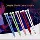 thumbnail image 5 of 2pcs Drum Mallet Drum Stick Double Sided Drum Mallets Good Hand Feel Sticks Felt and Maple Tips Double Ended Drumsticks for Playing Drum Set Ket, 5 of 5