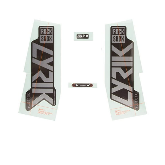 RockShox Decal Kit for Lyrik SEL GPLR/DFB, 11.4018.105.013