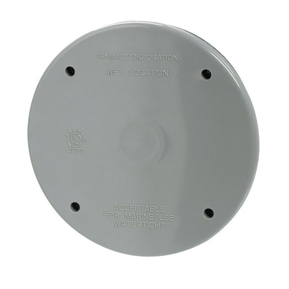 Taymac Plastic Cover Wp Round Gray Shrinkwrap