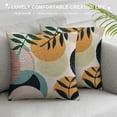 thumbnail image 3 of ONETECH Boho Pillow Cover, Bohemian Mid Century Style Farmhouse Decorations Throw Pillow Covers Abstract Beige Art Outdoors Decorative  Cushion Case for Couch Sofa Home, 3 of 5