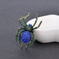 thumbnail image 3 of EeaseCA 1 Pce Broche Style Rétro Broche en Forme d'Araignée Broche Tendance Broche en Strass, 3 of 7