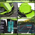 thumbnail image 6 of Farmdex 24V Ride on Toys with Remote & Battery Display, 7AH Big Battery Electric Go Kart, 6 Wheeler Ride on Tractor, 3-in-1 Ride on ATV w/ BLuetooth, Light Control, 5 MPH, Aged 3-8, Green, 6 of 8