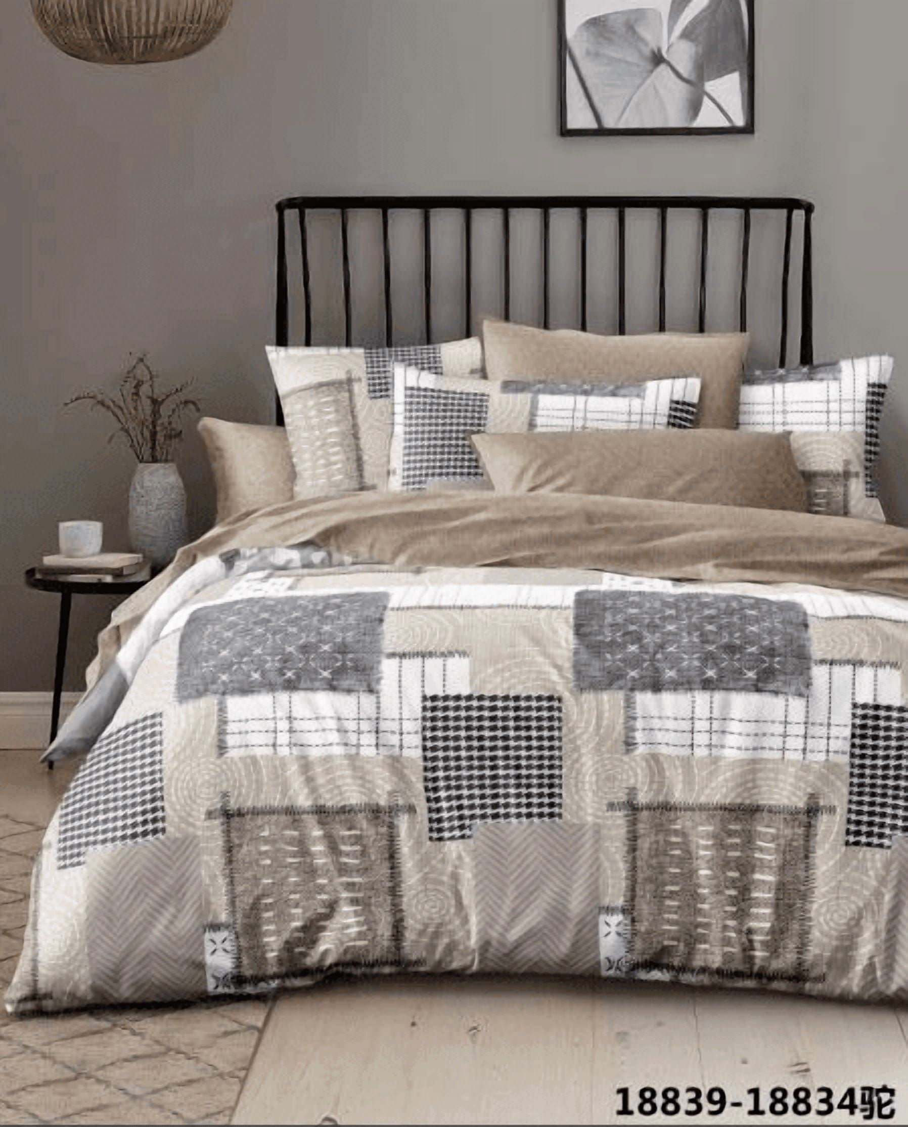 3 Pieces Comforter Set King (Comforter *1+Pillowcase*2)