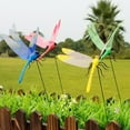 thumbnail image 4 of 100Fens 50PCS Dragonflies Garden Pole Decorative Garden Flowers Potted Ornaments, 4 of 5