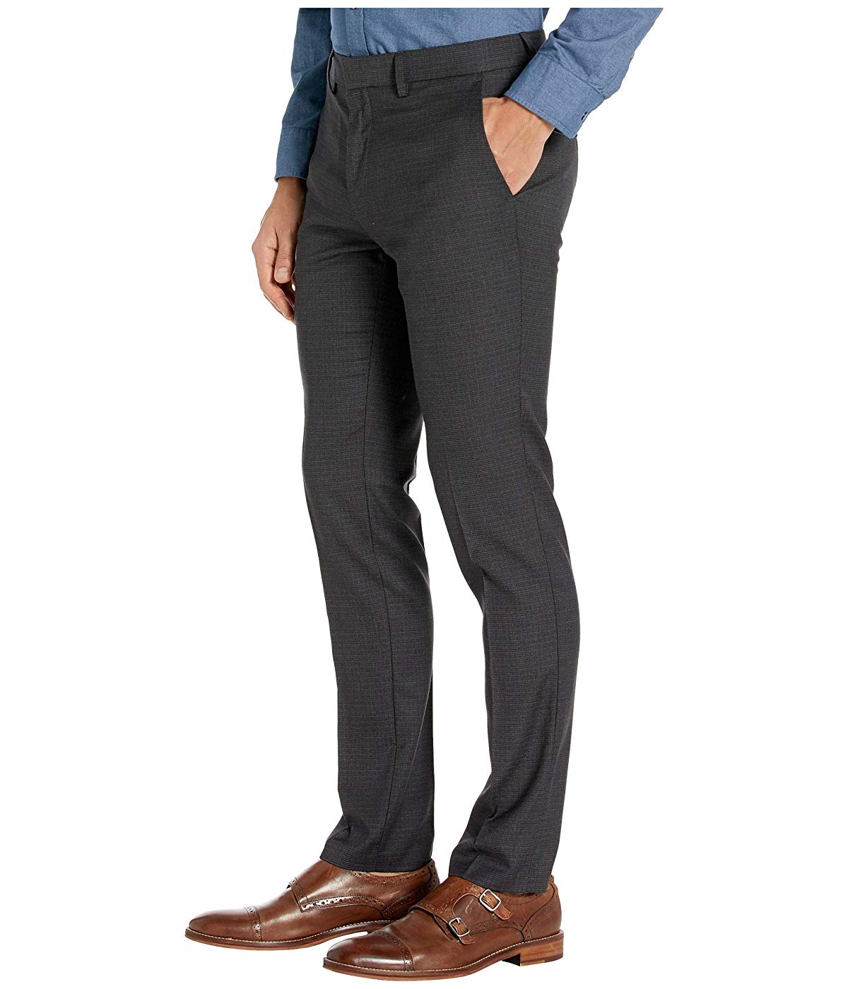 skinny fit dress pants