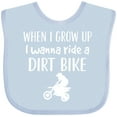 thumbnail image 3 of Inktastic Dirt Biking Motocross Future Dirt Biker Boys or Girls Baby Bib, 3 of 4