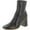 Black, variant on Free People Sienna Ankle Womens Boots - Leather Upper & Lining - Synthetic Outsole - Square Toe Black EU 40 US Women's 10 M