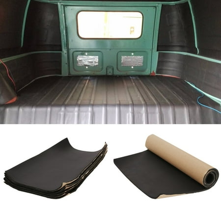 6 Sheets Car Van Sound Proofing Deadening Insulation Rubber Self Adhesive Closed Cell Foam 19.7
