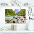 thumbnail image 1 of Panorama de Cascade de Slovenie - Uvre d'Art Paysager sur Toile, 1 of 3