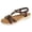 Brown, variant on Rokment Boho Beach Memory Foam Wedges Dress Sandals for Women Comfortable Fashion Casual Leather Platform Low Heels Slingback Walking Summer Vacation Shoes Beige Size 6