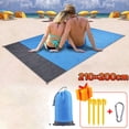thumbnail image 2 of Waterproof Beach Mat, Use As Picnic Blanket, Camping, Park,Hiking, Fishing, Etc., 2 of 6