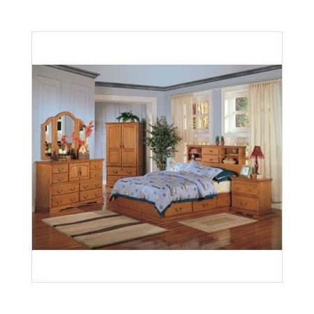 Wildon Home Austin Bedroom Set In Light Oak
