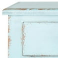 thumbnail image 4 of SAFAVIEH Talbet Bohemian Nautical Storage Chest with 3 Drawers, Distressed Blue, 4 of 5