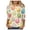 Z2 Hot Pink, variant on Womens Easter T Shirt Crew Neck Print Quarter Sleeve Rugby Shirt for Women,Green,L