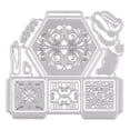 thumbnail image 2 of Máquina Troqueladora, Práctica Troqueladora De Cajas De Luz Para Saludos Para álbumes De Recortes Para Artículos Artesanales Para Tarjetas De Invitación EOTVIA Die Cutting Plates, 2 of 8