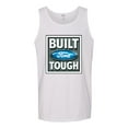 thumbnail image 2 of Wild Bobby, Ford Built Tough, Cars and Trucks, Men Graphic Tank Top, White, X-Large, 2 of 4
